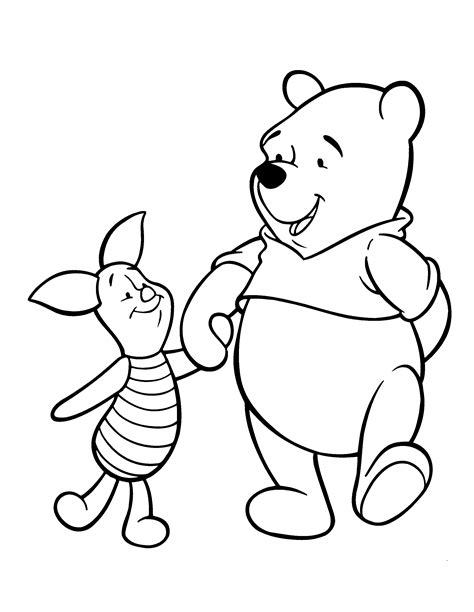 coloring page winnie  pooh coloring pages