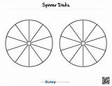 Spinners Spinner Templates Fidget Subtraction Worksheets Cr sketch template