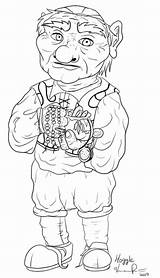 Labyrinth Hoggle Henson Jim sketch template