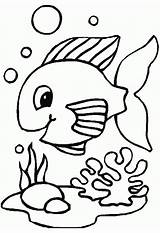 Fish Coloring Pages Printable Preschool Momjunction Color sketch template