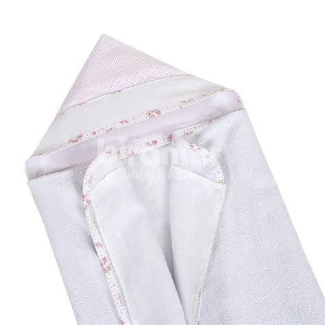 toalha de banho para bebê felpuda revestida fralda solta tiffany floral