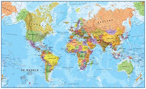 wereldkaart ml zvl politiek    cm maps international  reisboekwinkel