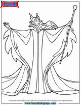 Coloring Maleficent Sleeping Beauty Disney Pages Villain Printable Popular Walt Books Choose Board Coloringhome sketch template