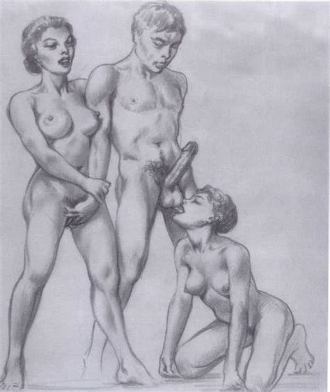 shemale erotic pencil drawings