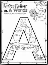Printable Letter Worksheets Alphabet Color Activities Preschool Letters Kindergarten Learning Learn Phonics Printables Sound Week Let Words Worksheet Freebie Pre sketch template
