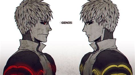 dark genos  genos  puch men  punch man male sketch