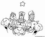 Magos Reyes Los Para Dibujos Navidad Colorear Camellos Rey Mago Rico Puerto Seleccionar Tablero Oriente sketch template