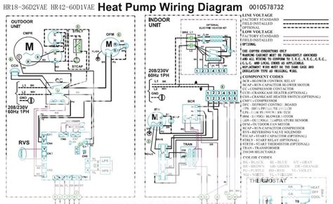 wiring diagram york heat pump