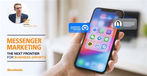 messenger marketing   frontier  business growth