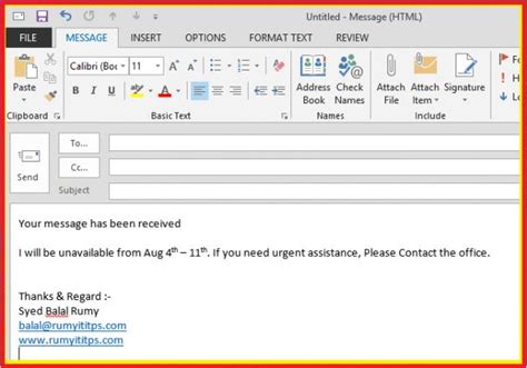 office email reply template       office email   office