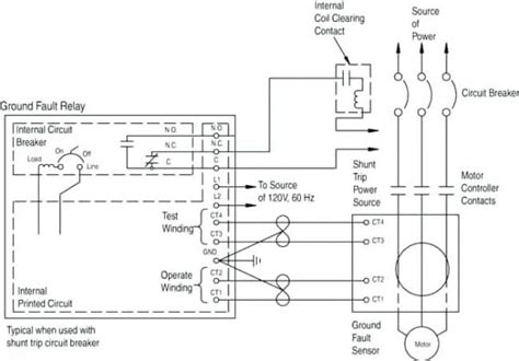 shunt breaker wiring diagram