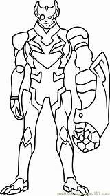 Voltron Commander Sendak sketch template