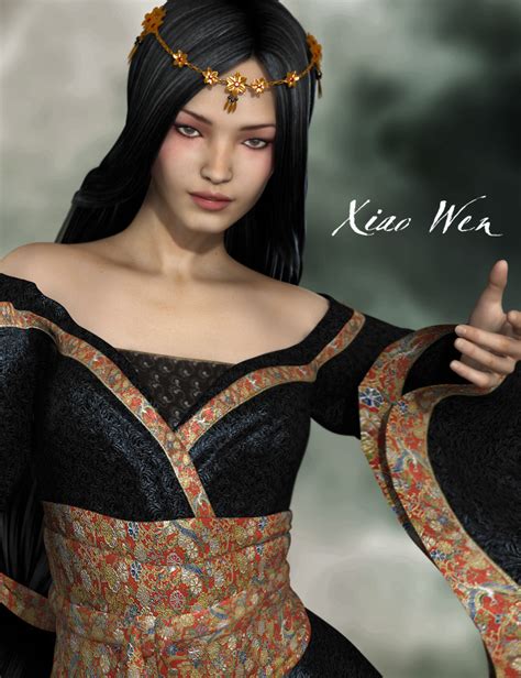 xiao wen for v5 daz 3d