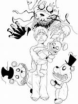 Fnaf Nightmare Plushies Drawing Deviantart Teaser Ladyfiszi Getdrawings sketch template