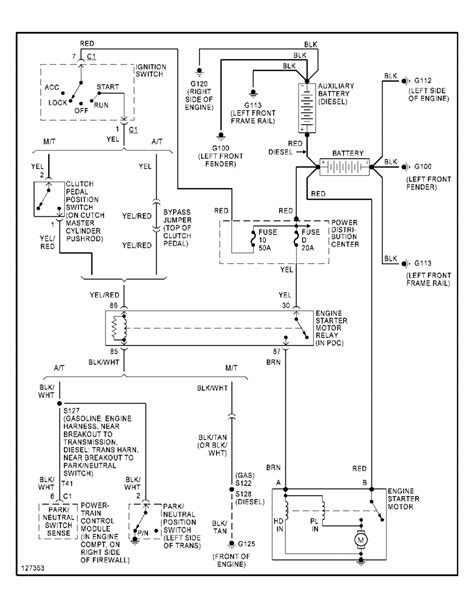 dodge ram ignition switch wiring diagram  wiring collection