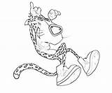 Chester Cheetah Coloring Pages Cool Another Visit Printable Cheetahs Star sketch template