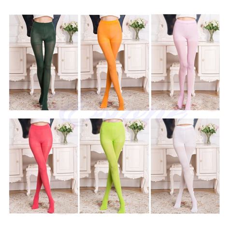 fashion opaque footed tights 100d slim elastic sexy women s pantyhose