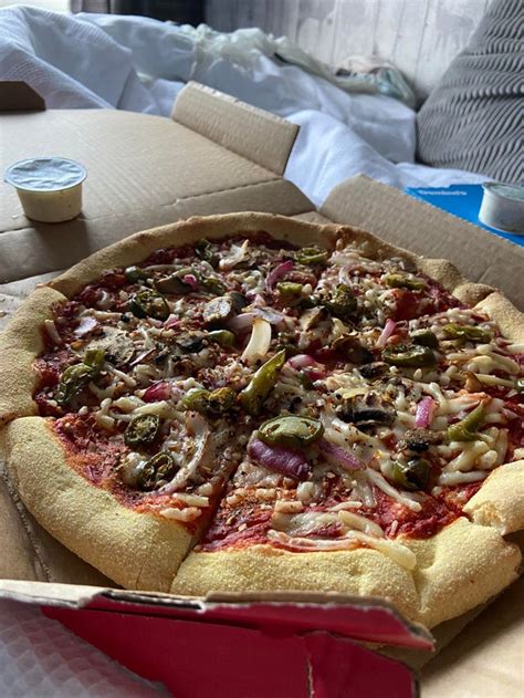 dominos vegan pizza  soooo good rveganuk