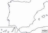 Peninsula Iberica Península La Mapa España Ibérica Mapas El Relieve Visitar Buscar Con Google sketch template