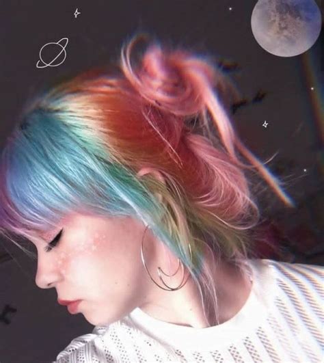 36 awesome women rainbow hair colors ideas perfect for this summer