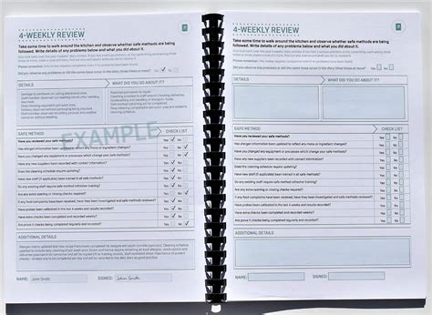 Safer Food Better Business Caterers 2024 Sfbb 13 Month Diary Fridge
