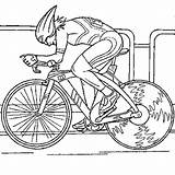 Coureur Wielrenner Ligne Wielrennen Cycliste Velo Hugolescargot sketch template