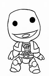 Coloring Pages Sackboy Marine Space Planet Big Little Print Drawing Corps Printable Aesthetic Logo Colouring Symbol Getdrawings Deviantart Getcolorings Search sketch template