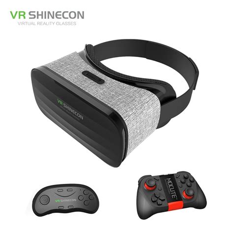 Shinecon Vr Glasses 3d Immersive Virtual Reality Box Cardboard Wearable