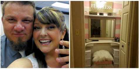 husband transforms wife s closet into a gorgeous vanity husband gives