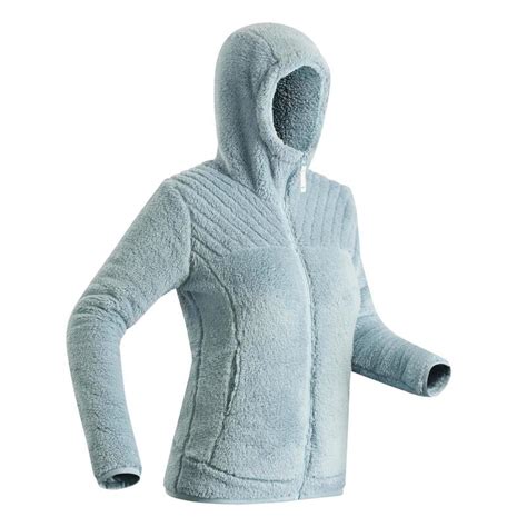 reviews warme fleece jas voor wandelen dames sh ultra warm decathlon