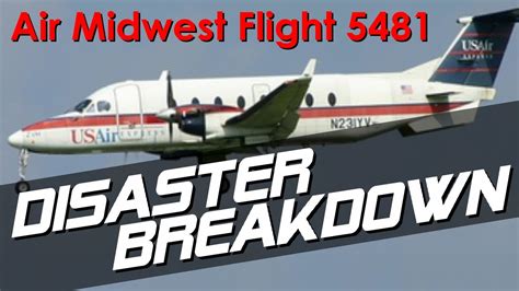 overweight plane   crash air midwest flight  disaster breakdown youtube