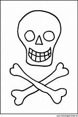 Totenkopf Ausmalbilder Malvorlage Malvorlagen Kostenlose Piraten Kinder Ausmalen Jungs Vorlagen Pirat Kindergeburtstag Windowcolor Basteln sketch template
