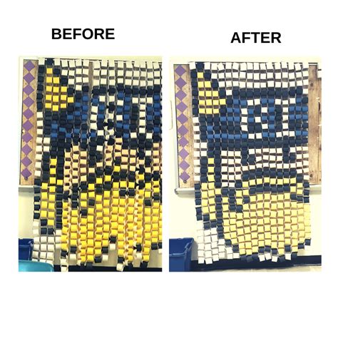 smarticles paper chain pixel art