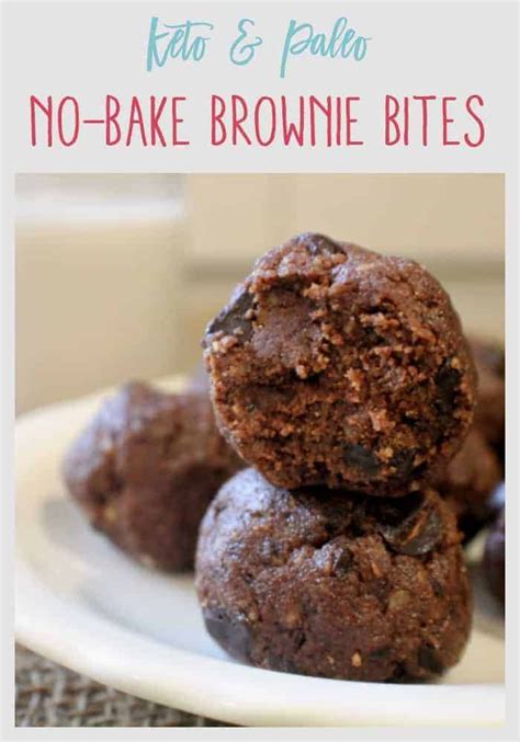 keto no bake brownie bites recipe keto brownies no bake brownies food