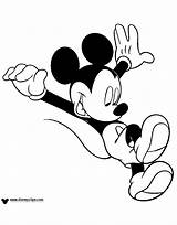 Mickey Mouse Coloring Disneyclips Pages Jumping Misc Down Mentve Innen sketch template