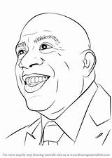 Magic Johnson Draw Drawing Players Basketball Step Iverson Nba Allen Getdrawings Tutorials Learn Drawingtutorials101 sketch template