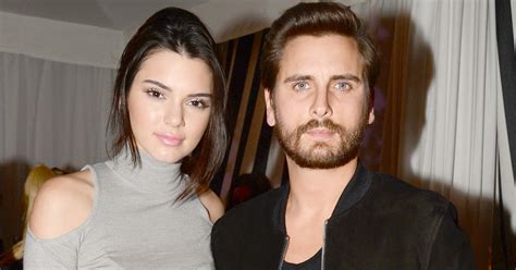 kendall jenner scott disick avoid each other at chris brown s album party us weekly