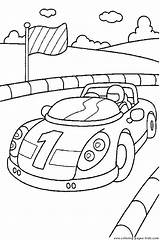 Coloring Pages Car Race Driver Getcolorings sketch template