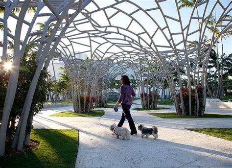 miami beach soundscape west  urban design landscape architecture
