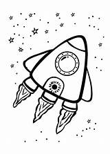 Rocket Simple Spaceship Clipartmag Treasure Outer Bestcoloringpagesforkids sketch template
