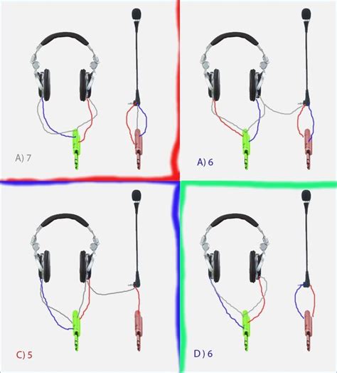 headphone wiring diagram colors