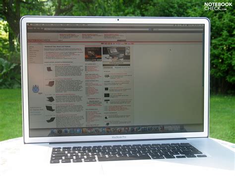 testrapport macbook pro  unibody met mat beeldscherm notebookchecknl