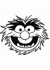 Animal Muppets Coloring Pages Fun Kids sketch template