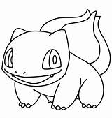 Bulbasaur Pokemon sketch template