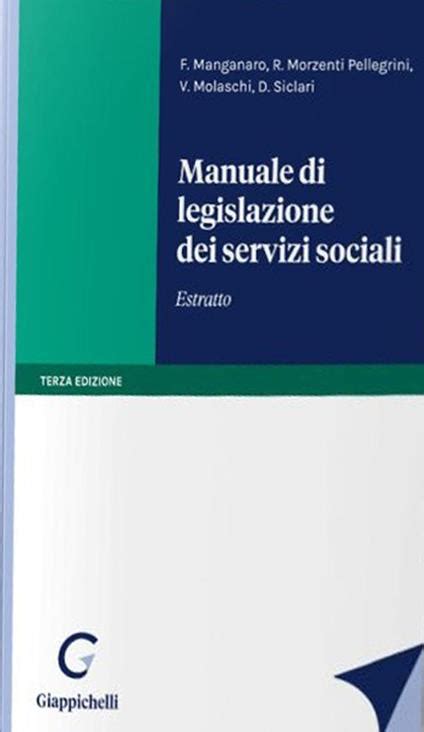 Manuale Di Legislazione Dei Servizi Sociali Estratto Libro