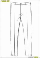 Pants Drawing Mens Suit Trousers Vector Technical Etsy Trouser Men Illustrator Flat Drawings Sketches Suits sketch template