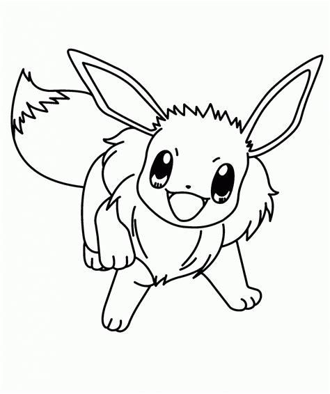 eevee   play coloring page  printable coloring pages  kids