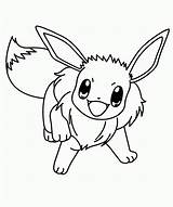 Eevee Pokemon Coloring Pages Wants Play Printable Color Print Kids Categories Forms sketch template