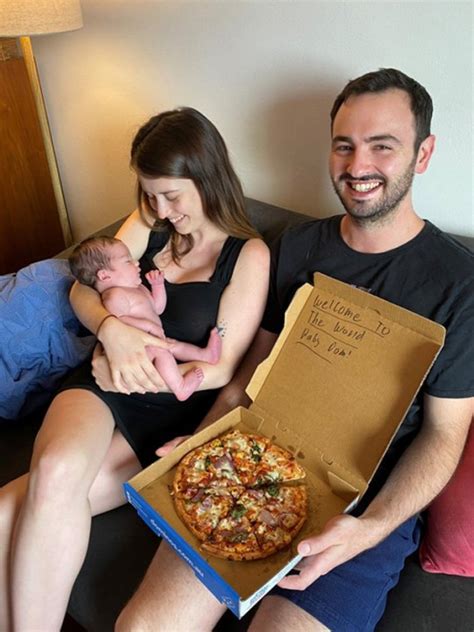 mum   hour labour wins  years worth  dominos  competition metro news