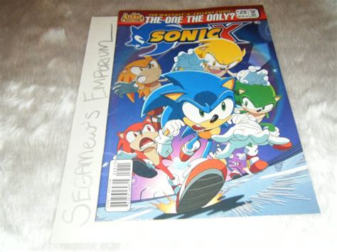 Sonic X Issue 25 Vf [sega Comic Hedgehog Archie]